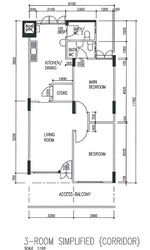 Blk 692 Hougang Street 61 (Hougang), HDB 3 Rooms #392565671